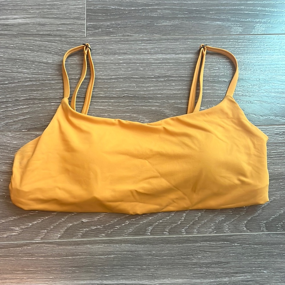 🎉LIKE NEW🎉 Athleta Orange Bikini Bra Top
